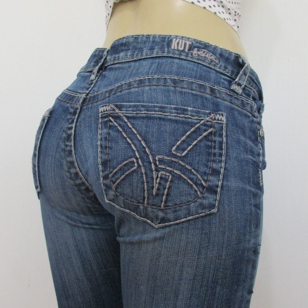 KUT from the Kloth Jeans Size 4 Low Rise Capri Denim